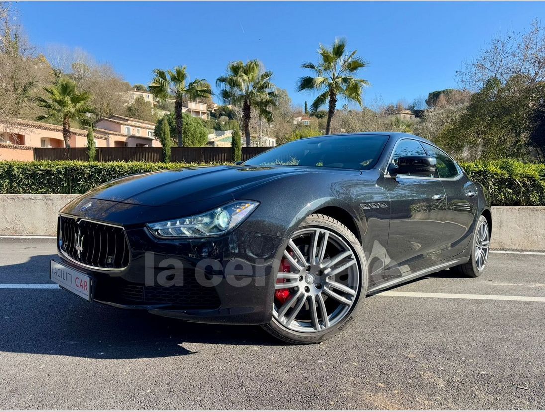 Annonce Maserati Ghibli Iii V S Q Essence Occasion Nice