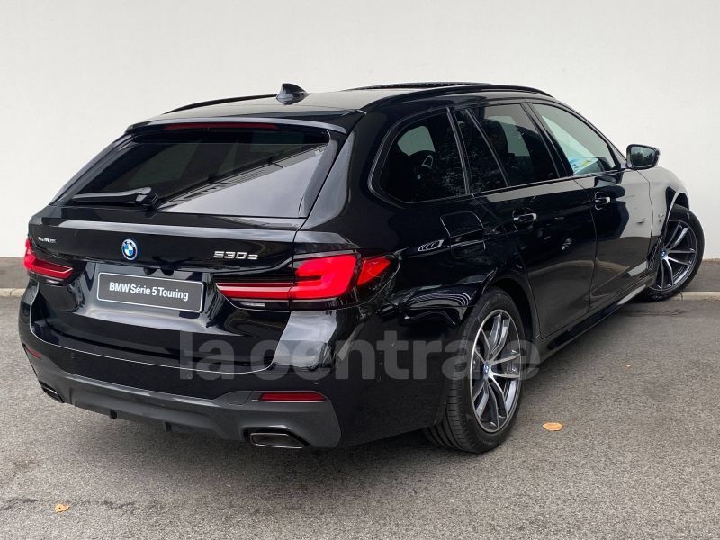 Annonce Bmw serie 5 (g31) (2) touring 530e xdrive 292 m sport bva8 2022  HYBRIDE_ESSENCE_ELECTRIQUE occasion - Velizy villacoublay - Yvelines 78