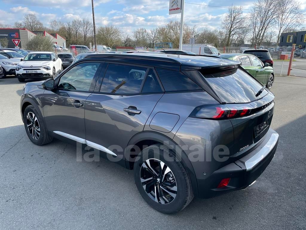 Seuil de Coffre PEUGEOT 2008 2013 2019 ABS GRIS METAL