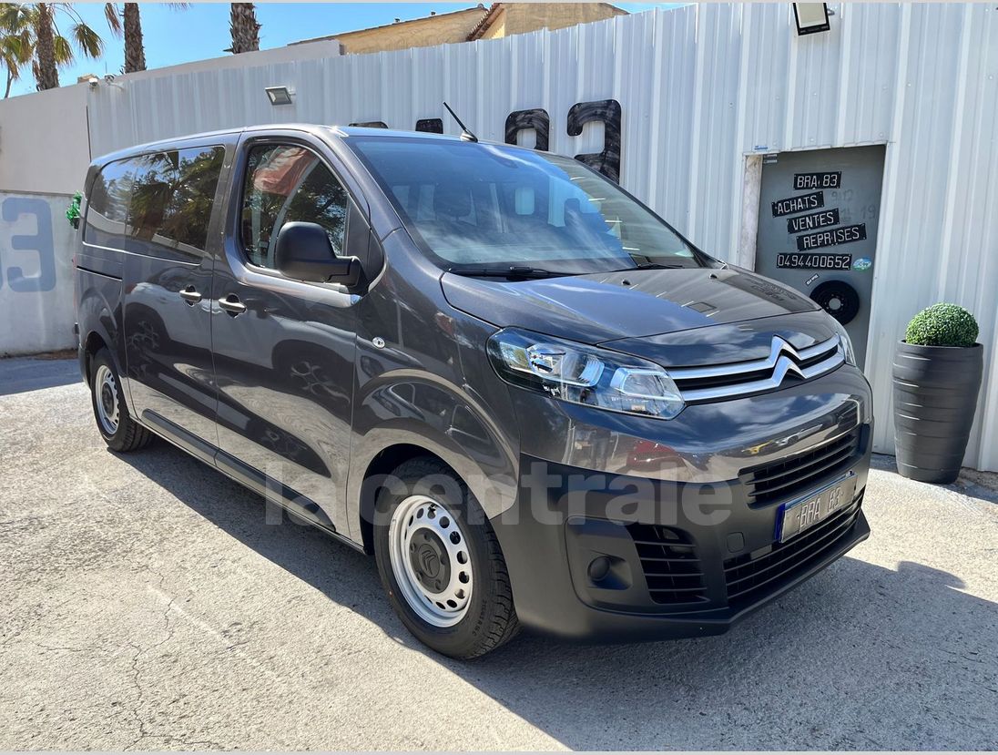 CITROEN JUMPY CAB APPROFONDIE M BLUEHDI 180 S&S EAT8 faible km de 2023 avec  100 kms en vente à 40840 €