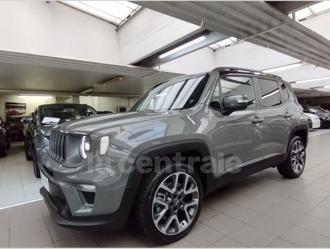 Annonce Jeep renegade (2) 1.3 turbo t4 190 phev at6 4xe eawd upland 2023  HYBRIDE_ESSENCE_ELECTRIQUE occasion - Levallois perret - Hauts-de-Seine 92