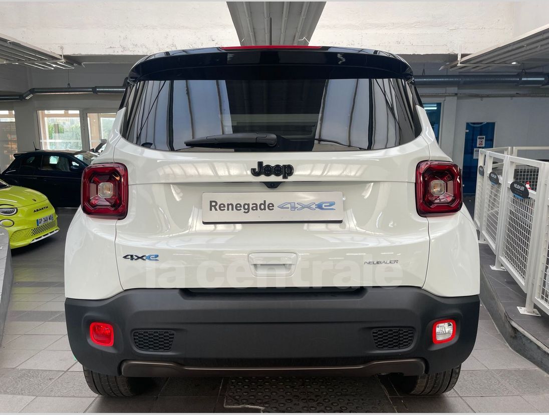 Annonce Jeep renegade (2) 1.3 turbo t4 190 phev at6 4xe eawd upland 2023  HYBRIDE_ESSENCE_ELECTRIQUE occasion - Levallois perret - Hauts-de-Seine 92