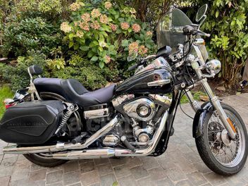 HARLEY DAVIDSON DYNA SUPER GLIDE 1584 CUS NOIR