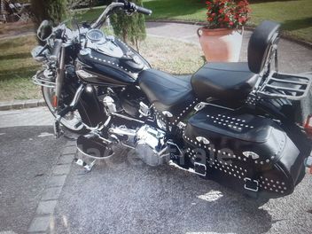 HARLEY DAVIDSON HERITAGE SOFTAIL CLASSIC 1584 NOIR