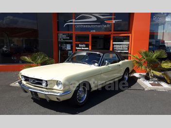 FORD MUSTANG COUPE COUPE JAUNE TOIT VINYLE CODE A GT