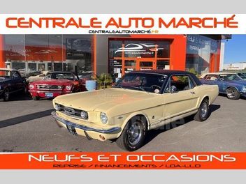 FORD MUSTANG COUPE COUPE JAUNE VINYLE CODE A GT