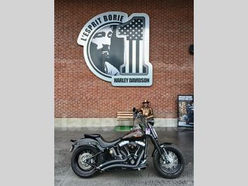 HARLEY DAVIDSON SOFTAIL CROSS BONES 1584 NOIR
