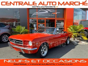 FORD MUSTANG CABRIOLET CABRIOLET 289 CI V8 POPY RED 1965