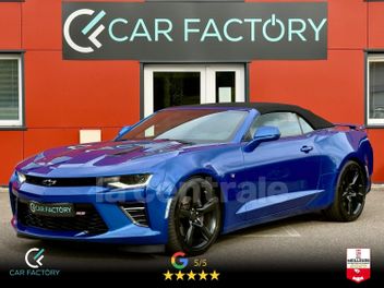 CHEVROLET CAMARO 6 CABRIOLET SS 6.2 V8 453 BVA AFFICHE HYPER BLUE