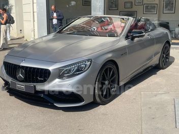 MERCEDES CLASSE S 7 CABRIOLET AMG (1) CABRIOLET S 63 BVA SPEEDSHIFT MCT CABRIOLET BM 217 AMG 4-MATIC