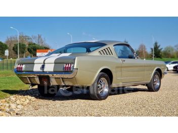 FORD MUSTANG COUPE 289 CI V8 CHAMPAGNE 1965