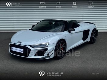 AUDI R8 (2E GENERATION) SPYDER AUDI SPYDER V10 RWD CARBON 4S GRIS SUZUKA NAPPA INTEGRAL B& IMMAT FR LIVRAISON