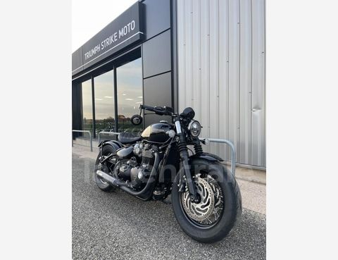 Annonce Triumph bonneville 1200 bobber 2019 ESSENCE occasion Ain 01